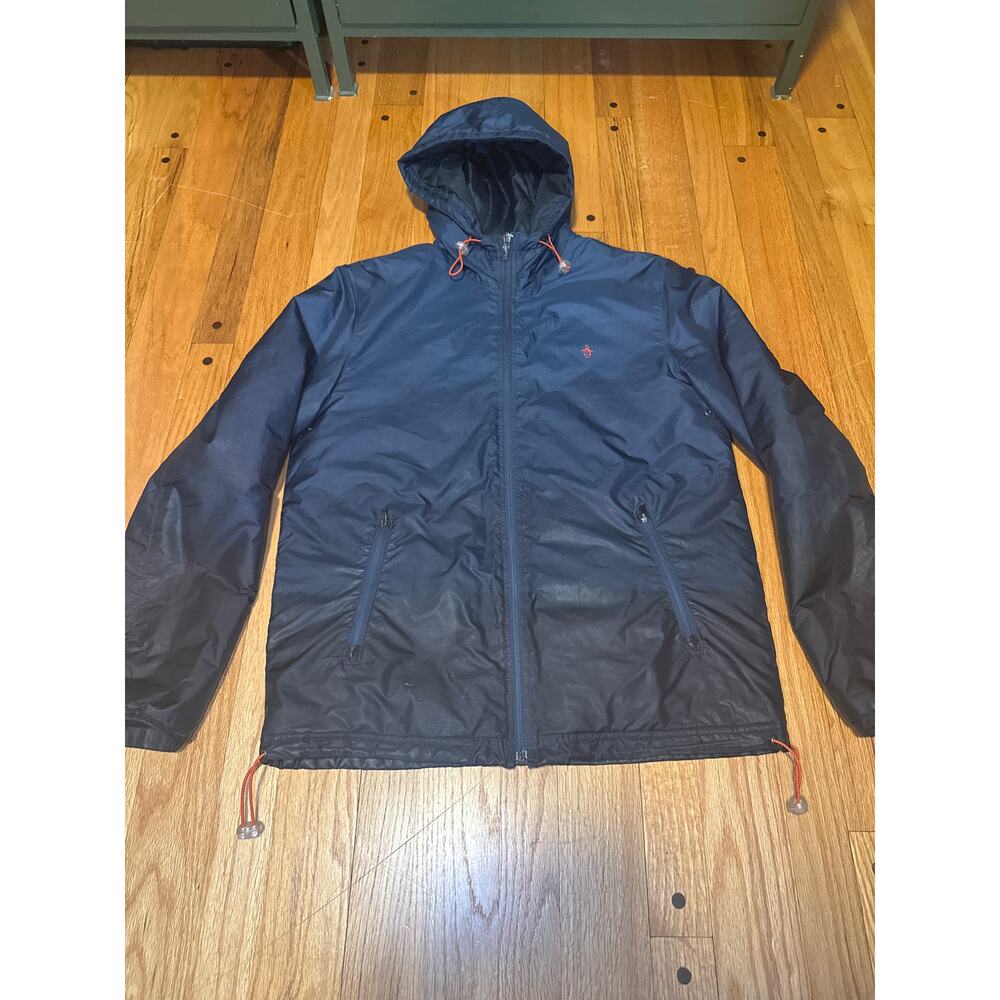 NEW Original Penguin by Munsingwear Insulated Jacket Men's Medium Navy Full Zip